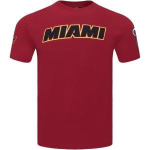 Pro Standard Big Girls NBA Neutral Cotton Short Sleeve Boxy Tee(Cardinal Red)