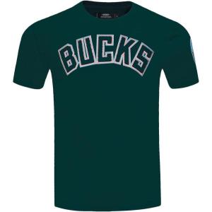 Pro Standard Big Girls NBA Neutral Cotton Short Sleeve Boxy Tee(Forest Green)