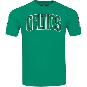 Pro Standard Big Girls NBA Neutral Cotton Short Sleeve Boxy Tee(Kelly Green)