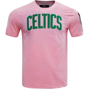 Pro Standard Big Girls NBA Neutral Cotton Short Sleeve Boxy Tee(Pink)