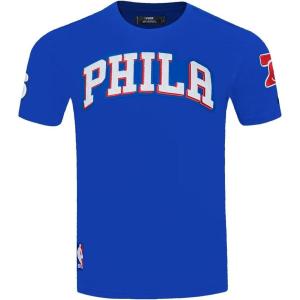 Pro Standard Big Girls NBA Neutral Cotton Short Sleeve Boxy Tee(Royal Blue)