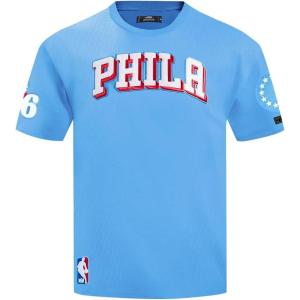 Pro Standard Big Girls NBA Neutral Cotton Short Sleeve Boxy Tee(University Blue)