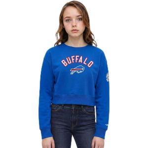 Pro Standard Big Girls NFL Classic Essentials Crewneck Sweatshirt(Royal Blue)