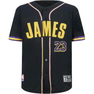 Pro Standard NBA Boys Big Boys NBA Los Angeles Lakers Classic Player Mesh Down Top(Black)