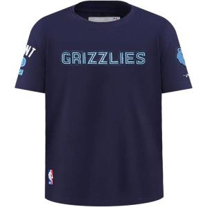 Pro Standard NBA Boys Big Boys NBA Memphis Grizzlies Classic Player Cotton Short Sleeve Tee(Midnight Navy)