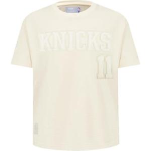 Pro Standard NBA Boys Big Boys NBA New York Knicks Neutrals Player Cotton Short Sleeve Tee(Eggshell)