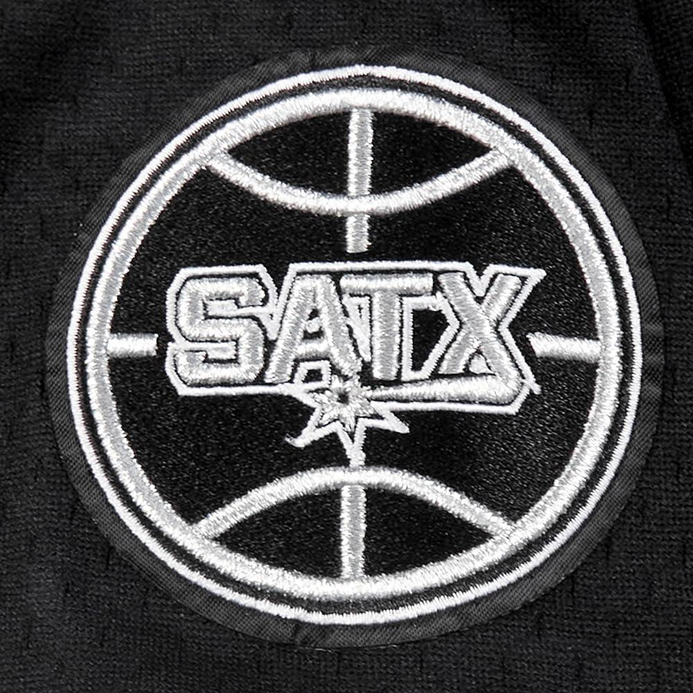 image:imageBig Boys NBA Classic Chenille Cotton Taping TeeBlackGray