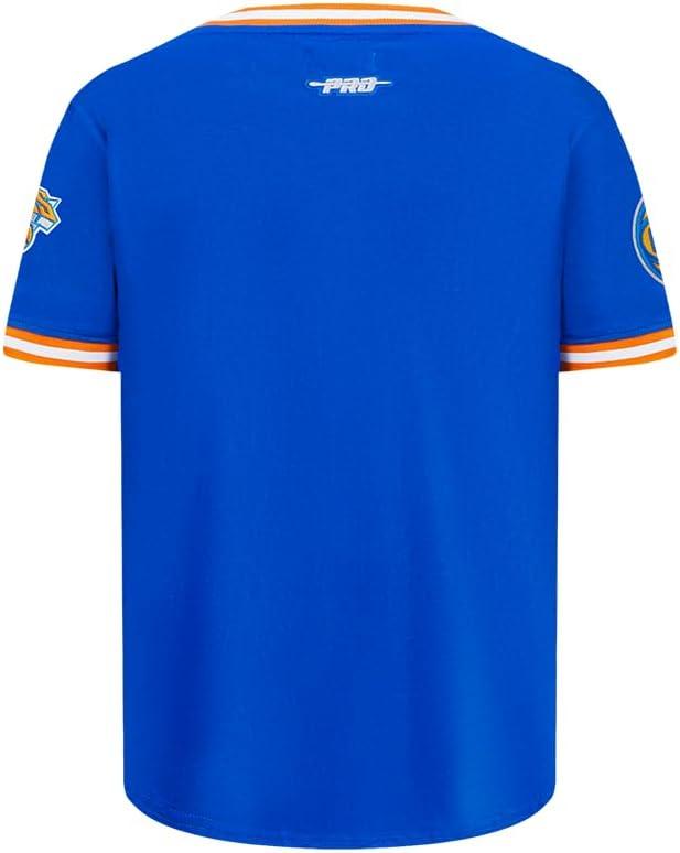 image:imageBig Boys NBA Classic Chenille Cotton Taping TeeBlackOrange