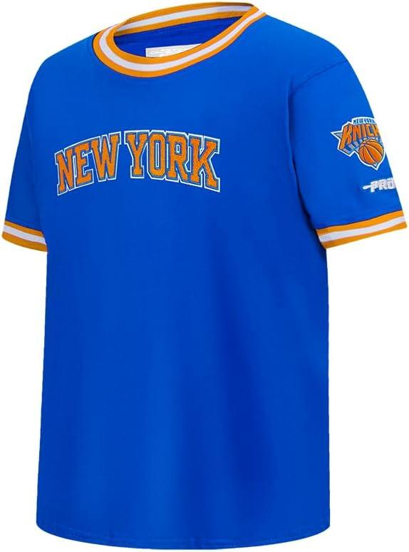 image:imageBig Boys NBA Classic Chenille Cotton Taping TeeBlackOrange