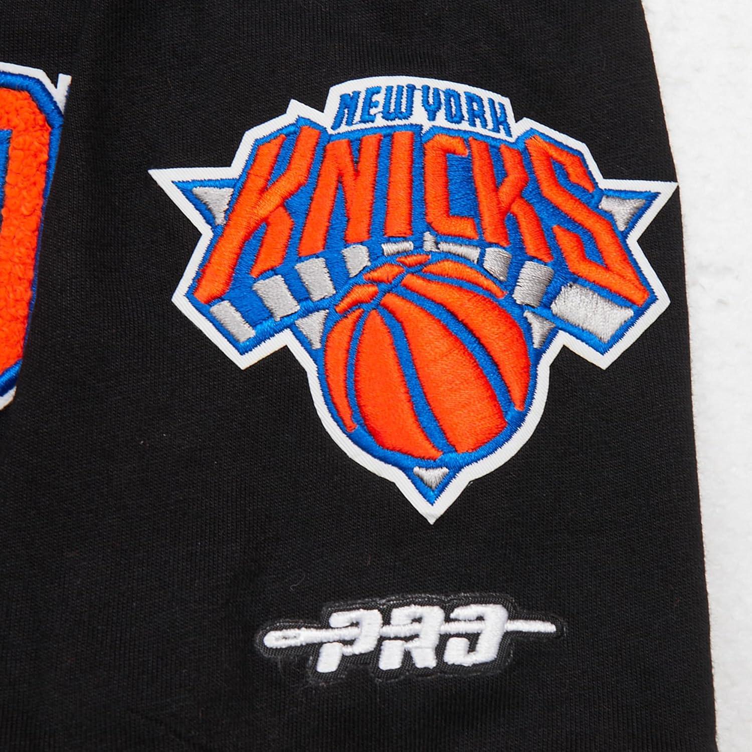 image:imageBig Boys NBA Classic Chenille Cotton Taping TeeBlackOrange