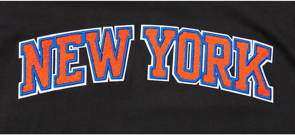 image:imageBig Boys NBA Classic Chenille Cotton Taping TeeBlackOrange