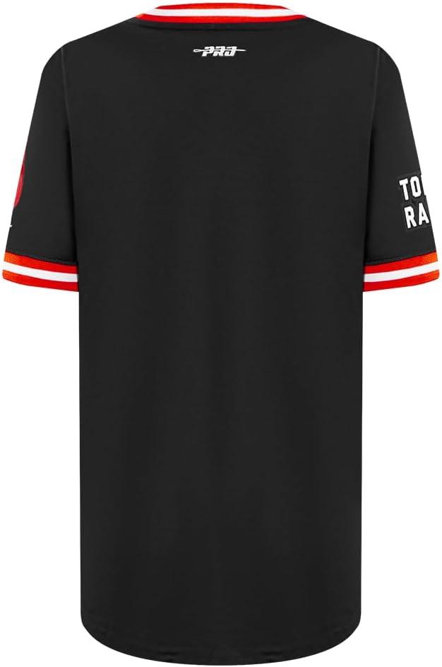 image:imageBig Boys NBA Classic Chenille Cotton Taping TeeBlackRed
