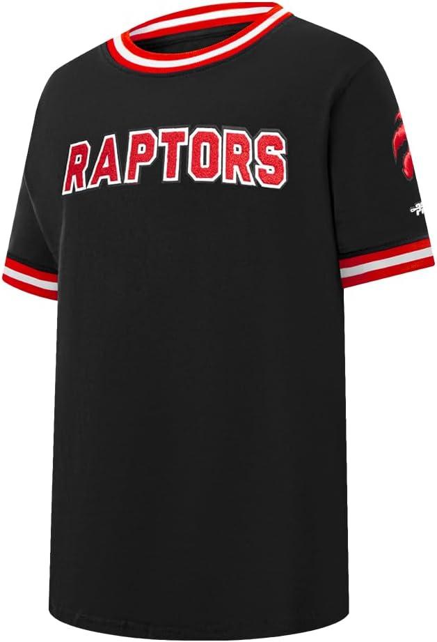 image:imageBig Boys NBA Classic Chenille Cotton Taping TeeBlackRed