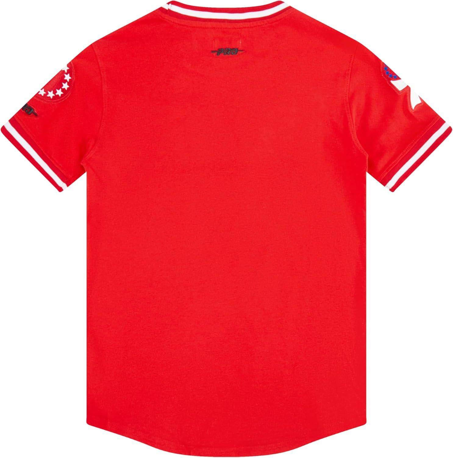 image:imageBig Boys NBA Classic Chenille Cotton Taping TeeRed