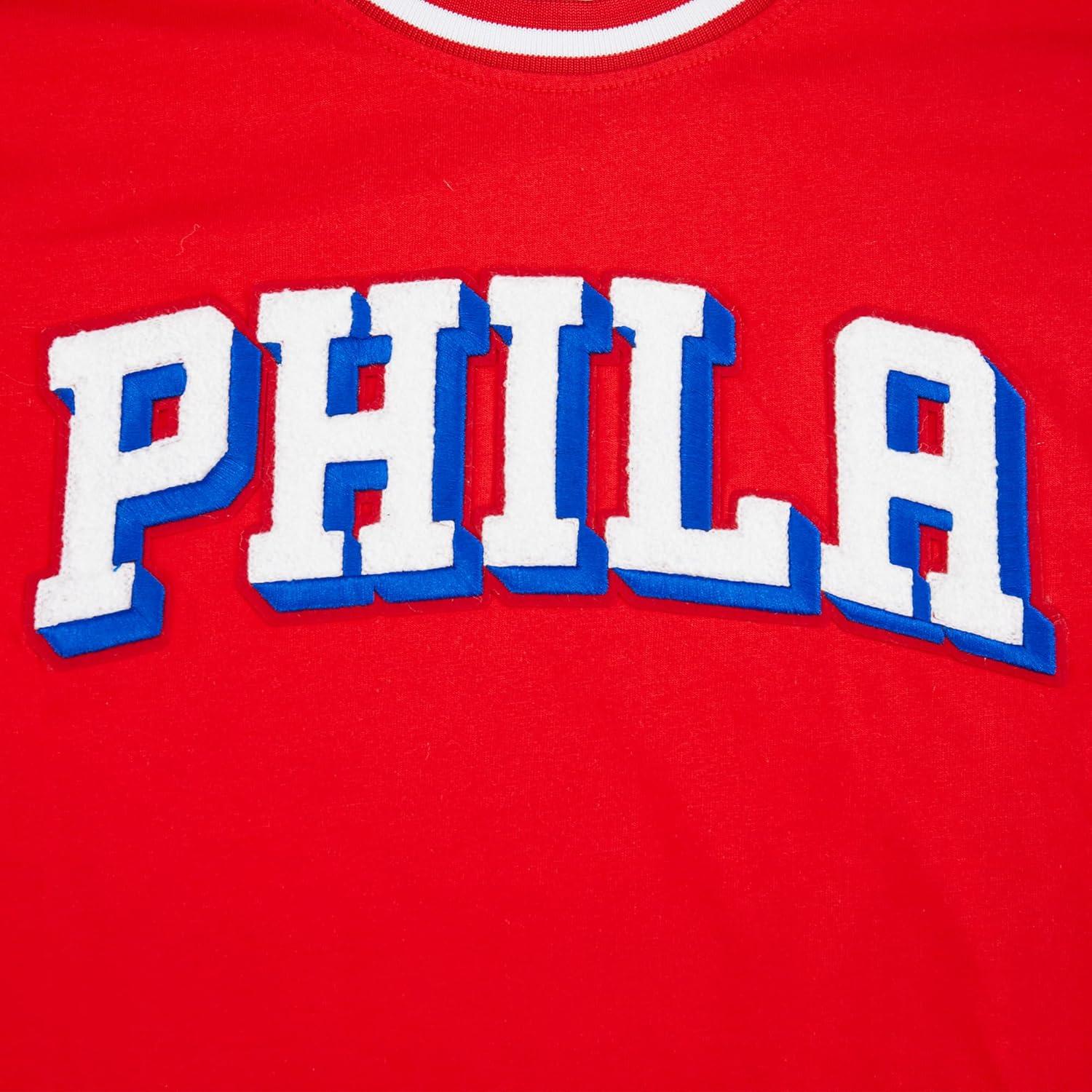 image:imageBig Boys NBA Classic Chenille Cotton Taping TeeRed