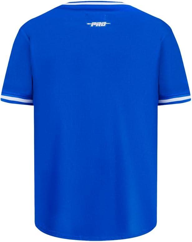 image:imageBig Boys NBA Classic Chenille Cotton Taping TeeRoyal Blue