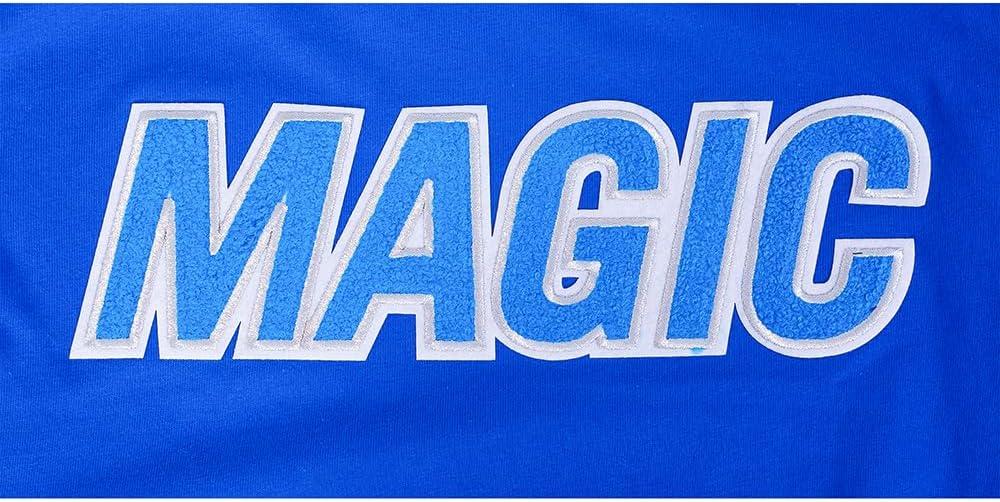 image:imageBig Boys NBA Classic Chenille Cotton Taping TeeRoyal Blue