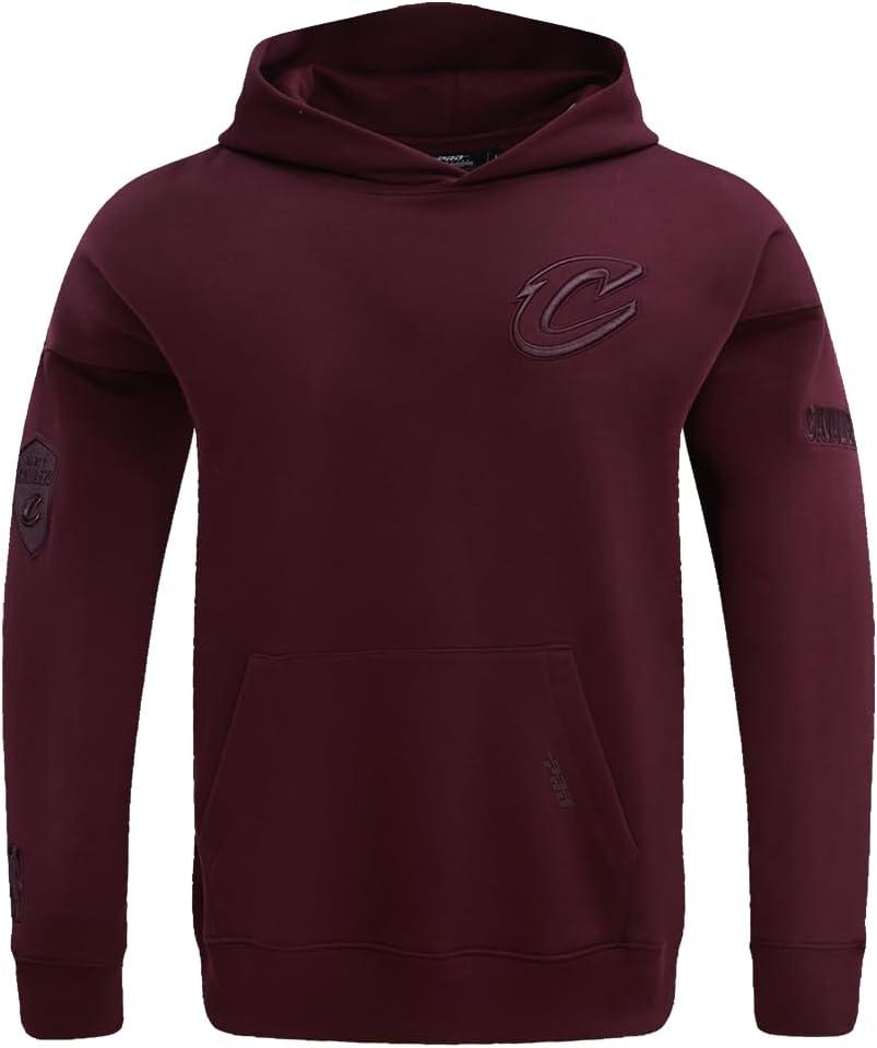 image:imagePro Standard Mens NBA Neutral Fleece Pull Over HoodieWine