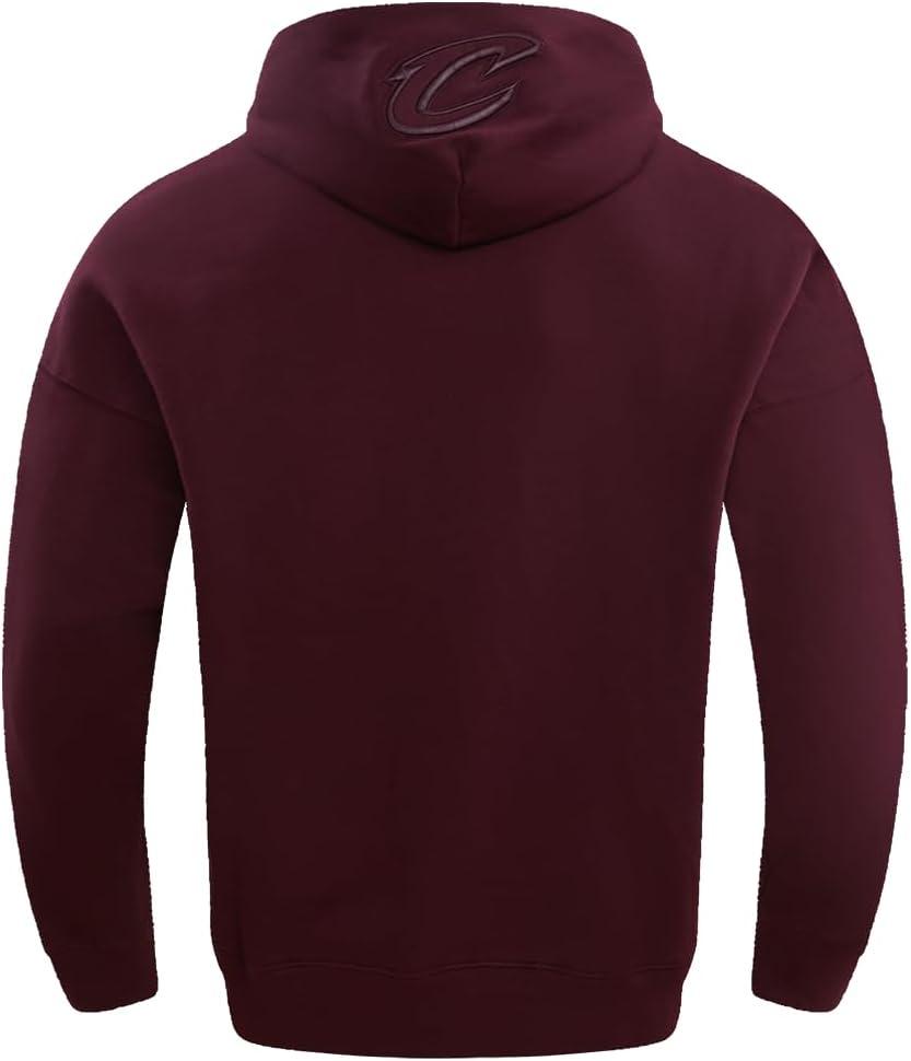 image:imagePro Standard Mens NBA Neutral Fleece Pull Over HoodieWine