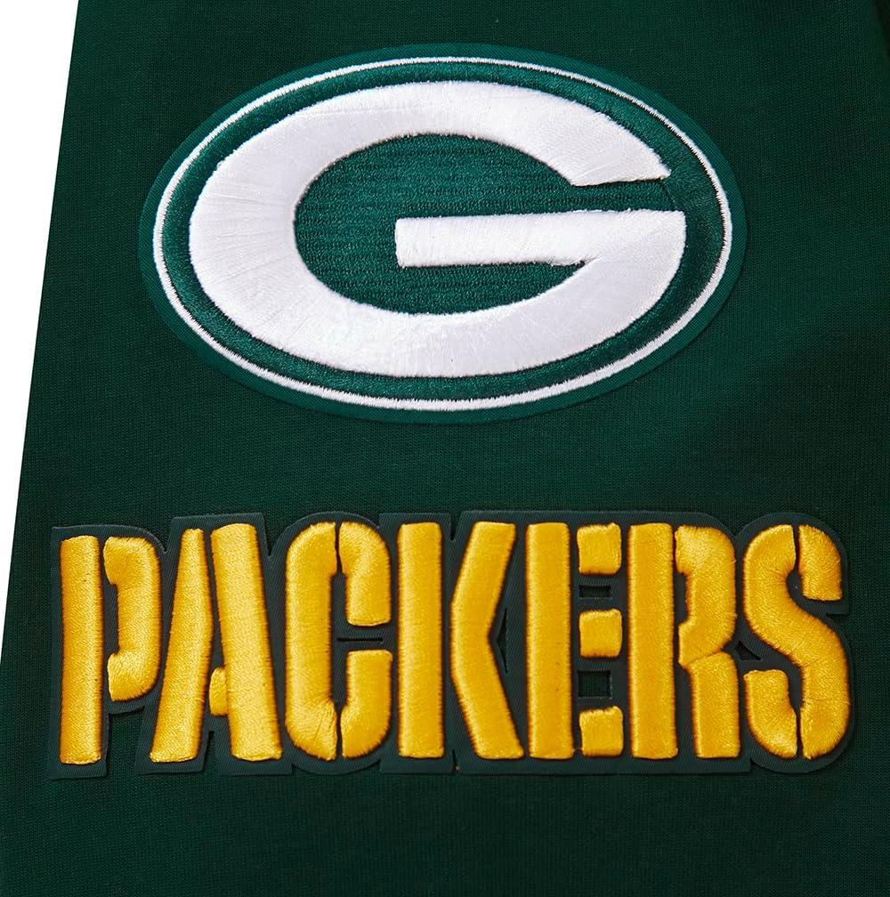 image:imagePro Standard Mens NFL Classic Chenille Full Zip HoodieForest Green