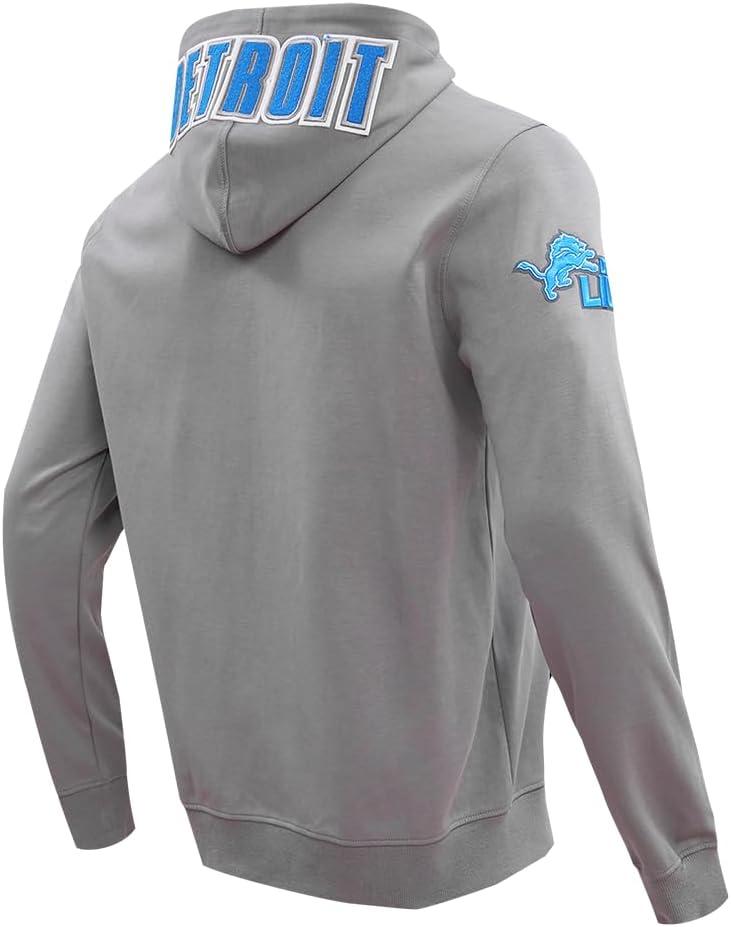 image:imagePro Standard Mens NFL Classic Chenille Full Zip HoodieGray