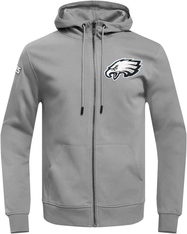 image:imagePro Standard Mens NFL Classic Chenille Full Zip HoodieGray