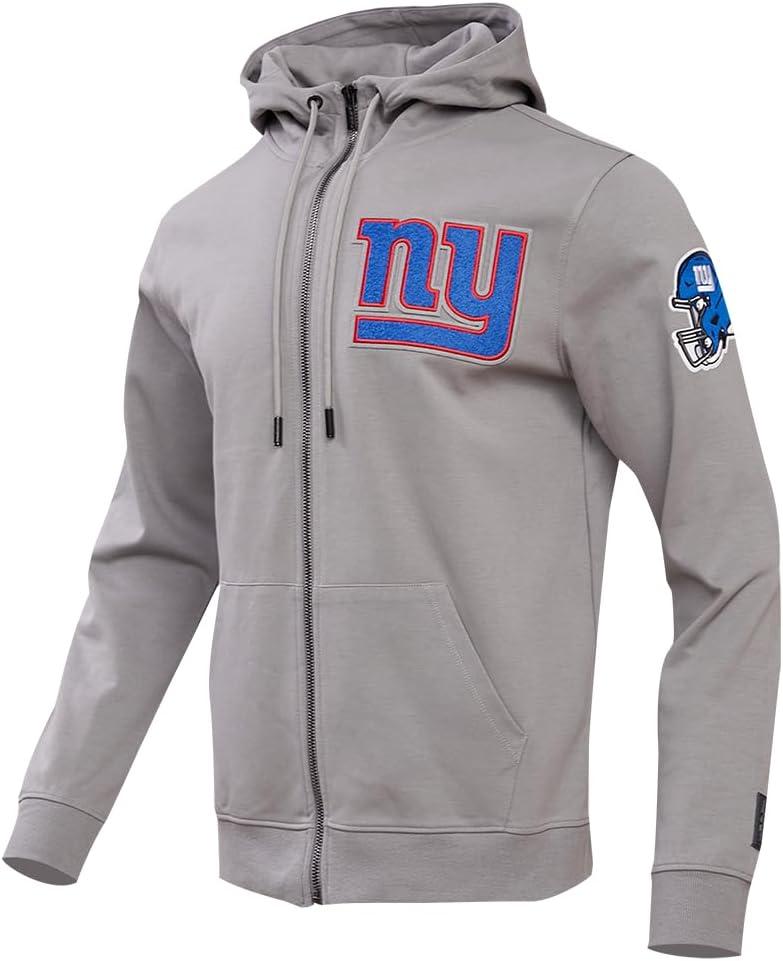 image:imagePro Standard Mens NFL Classic Chenille Full Zip HoodieGray