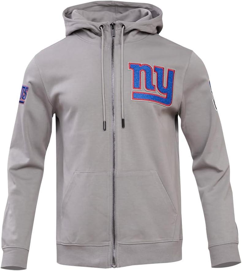 image:imagePro Standard Mens NFL Classic Chenille Full Zip HoodieGray