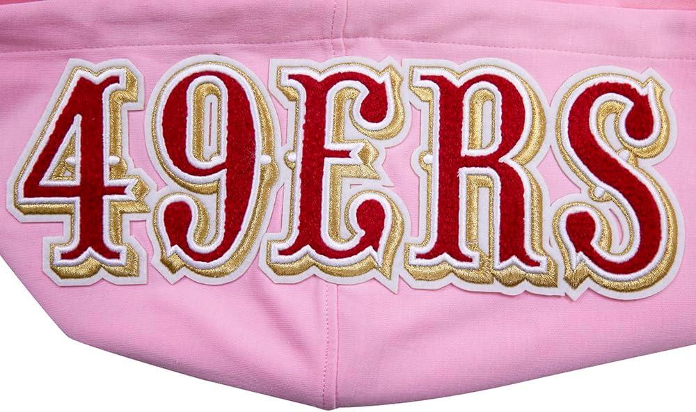 image:imagePro Standard Mens NFL Classic Chenille Full Zip HoodiePink