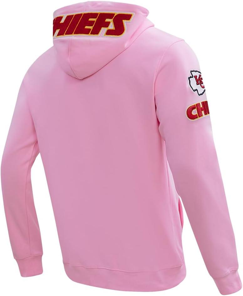 image:imagePro Standard Mens NFL Classic Chenille Full Zip HoodiePink