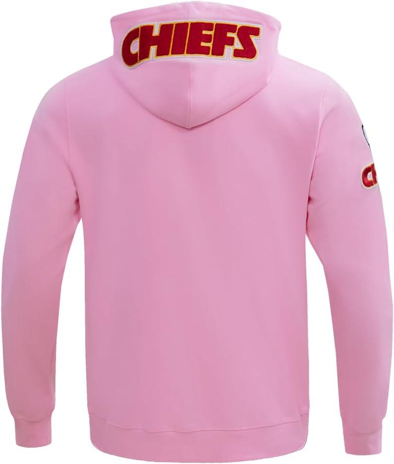 image:imagePro Standard Mens NFL Classic Chenille Full Zip HoodiePink