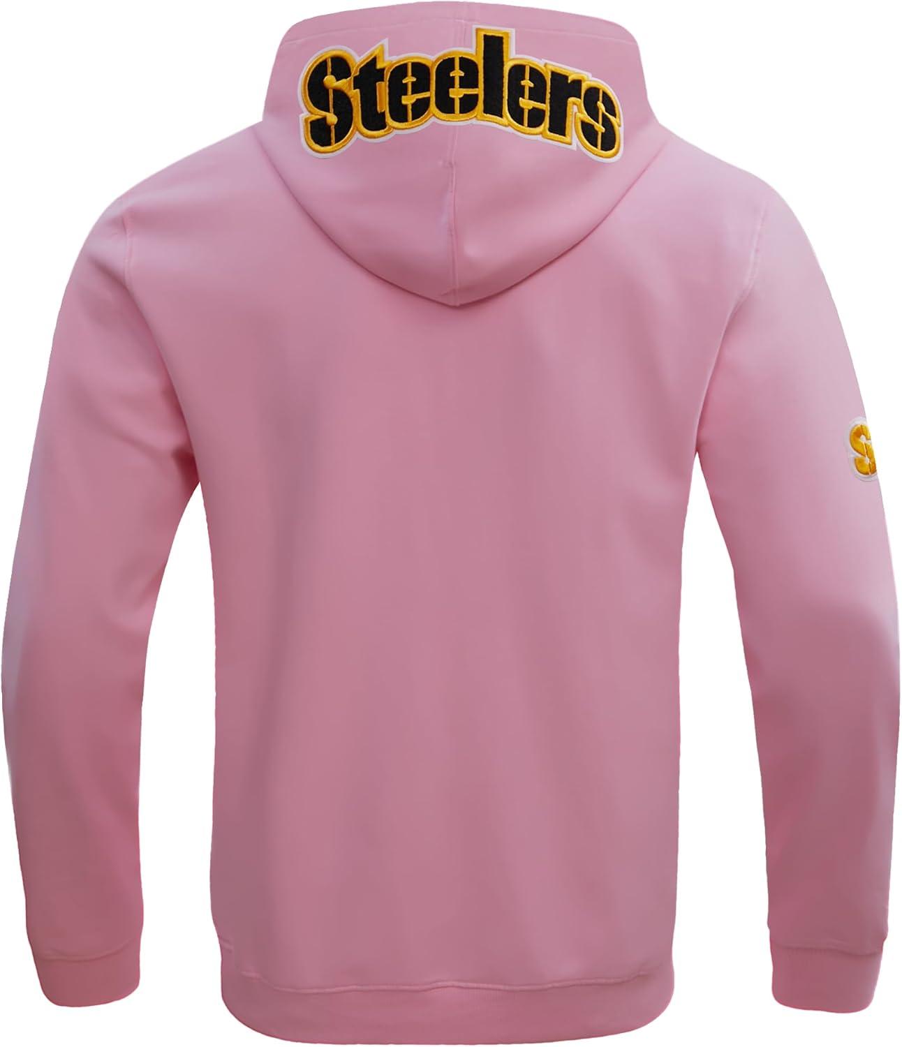image:imagePro Standard Mens NFL Classic Chenille Full Zip HoodiePink