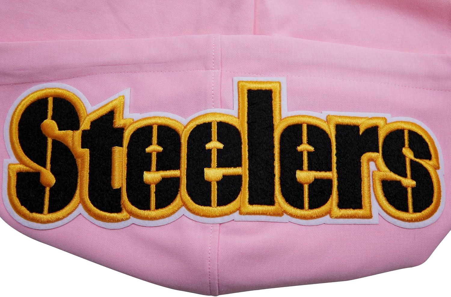 image:imagePro Standard Mens NFL Classic Chenille Full Zip HoodiePink