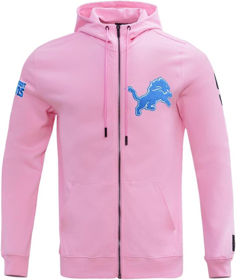 image:imagePro Standard Mens NFL Classic Chenille Full Zip HoodiePink