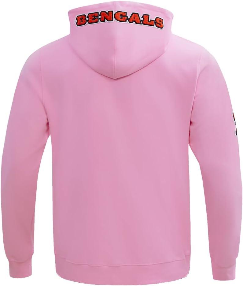image:imagePro Standard Mens NFL Classic Chenille Full Zip HoodiePink