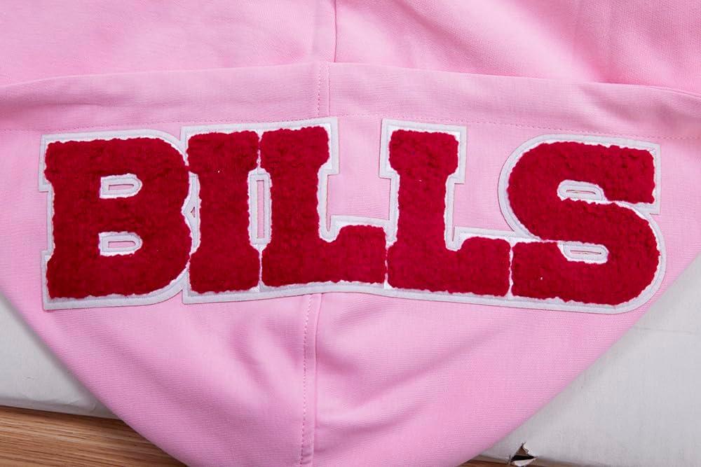 image:imagePro Standard Mens NFL Classic Chenille Full Zip HoodiePink