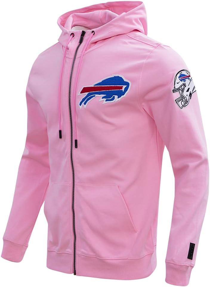 image:imagePro Standard Mens NFL Classic Chenille Full Zip HoodiePink