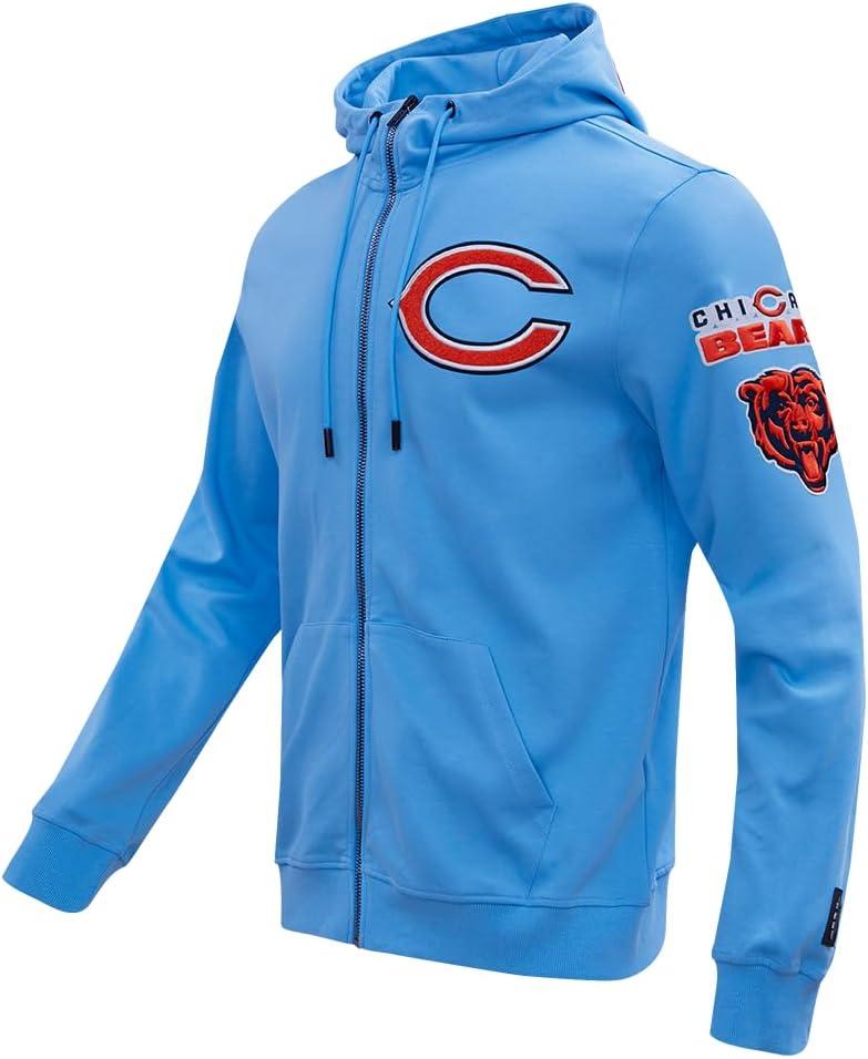 image:imagePro Standard Mens NFL Classic Chenille Full Zip HoodieUniversity Blue