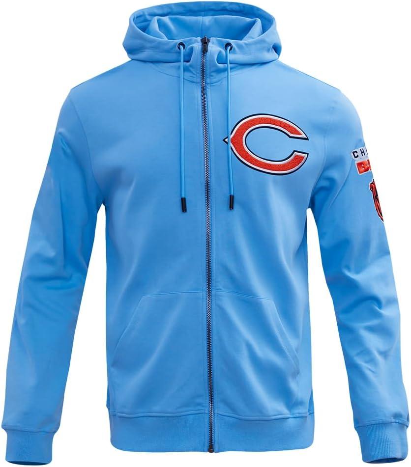 image:imagePro Standard Mens NFL Classic Chenille Full Zip HoodieUniversity Blue