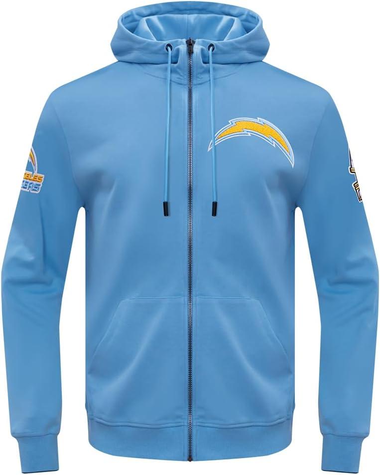 image:imagePro Standard Mens NFL Classic Chenille Full Zip HoodieUniversity Blue