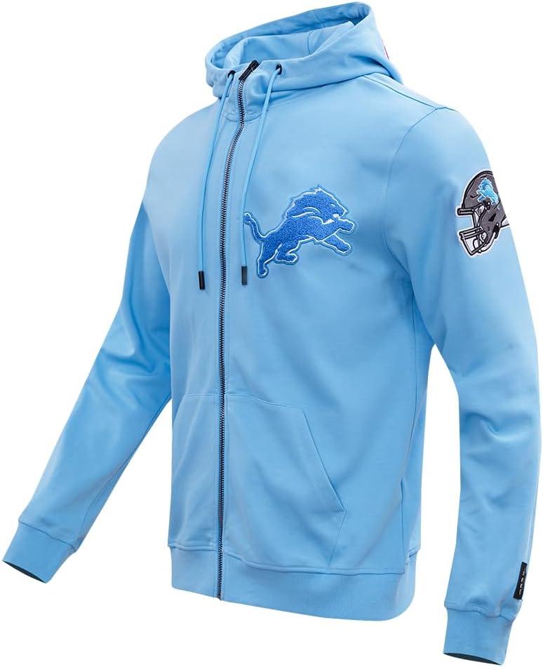 image:imagePro Standard Mens NFL Classic Chenille Full Zip HoodieUniversity Blue