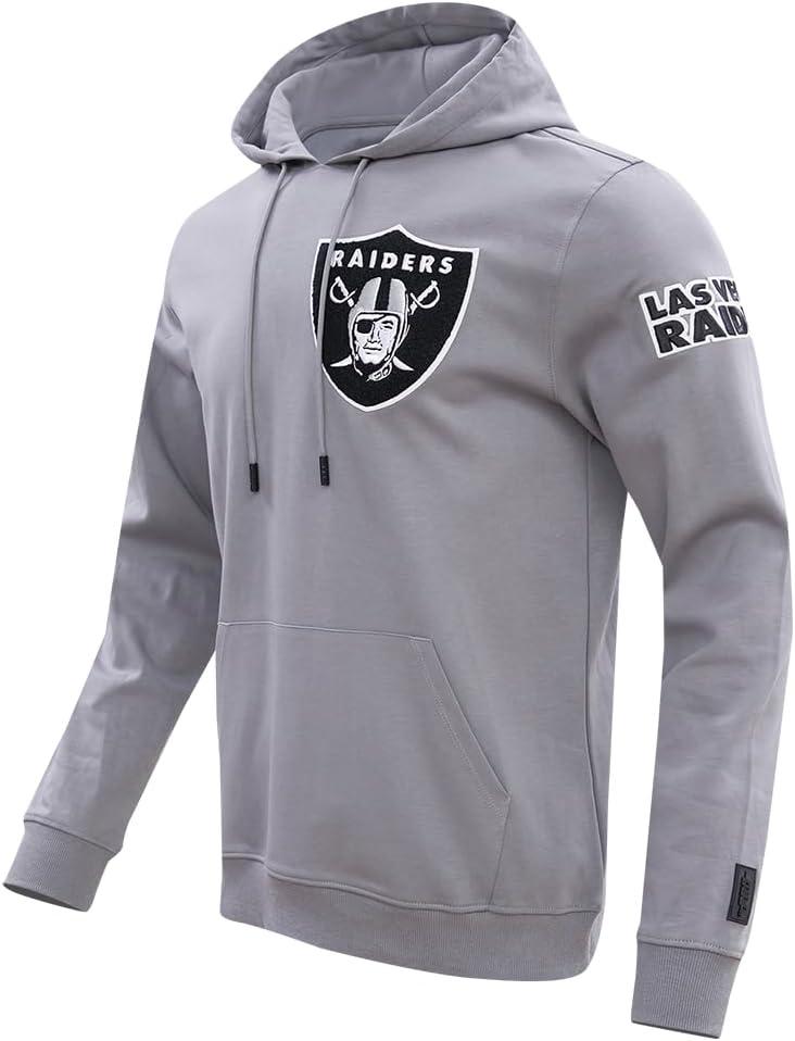 image:imagePro Standard Mens NFL Classic Chenille Pull Over HoodieGrey