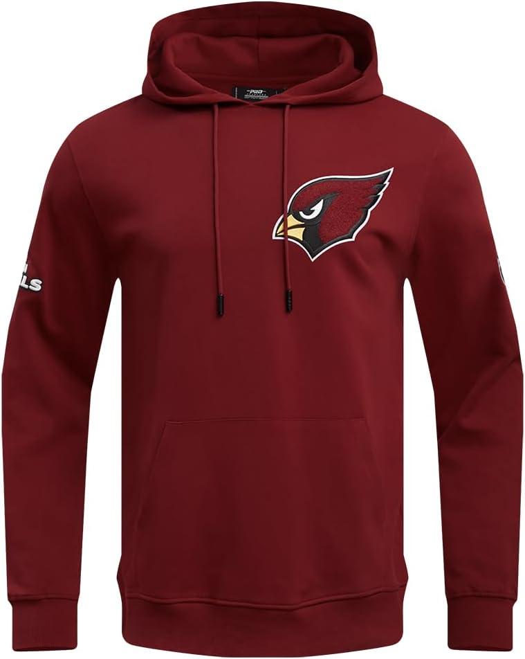 image:imagePro Standard Mens NFL Classic Chenille Pull Over HoodieRed