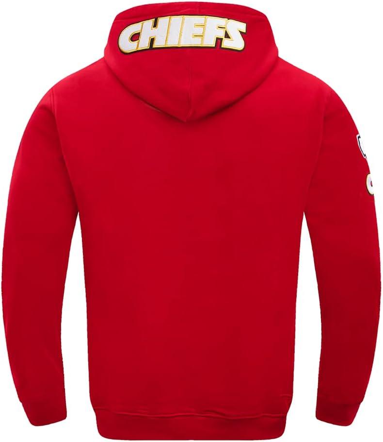image:imagePro Standard Mens NFL Classic Chenille Pull Over HoodieRed