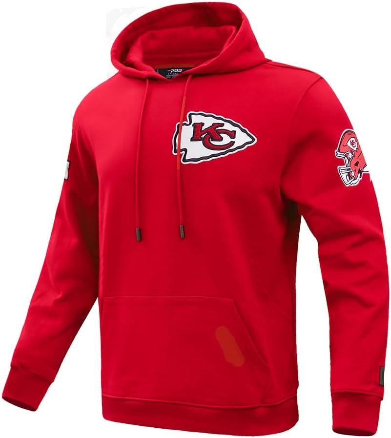 image:imagePro Standard Mens NFL Classic Chenille Pull Over HoodieRed