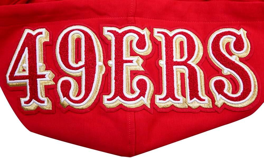 image:imagePro Standard Mens NFL Classic Chenille Pull Over HoodieRed