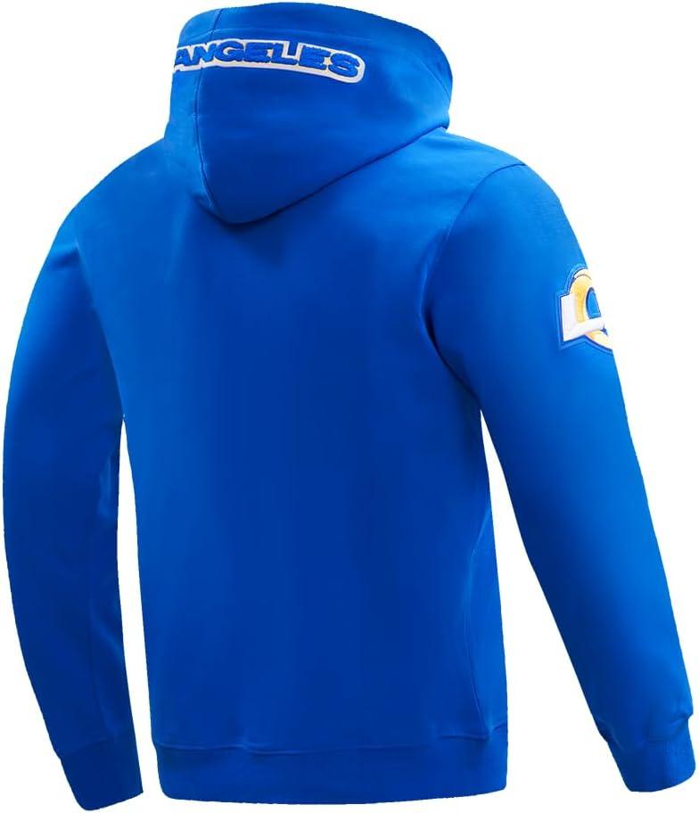 image:imagePro Standard Mens NFL Classic Chenille Pull Over HoodieRoyal Blue