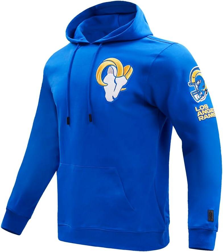 image:imagePro Standard Mens NFL Classic Chenille Pull Over HoodieRoyal Blue