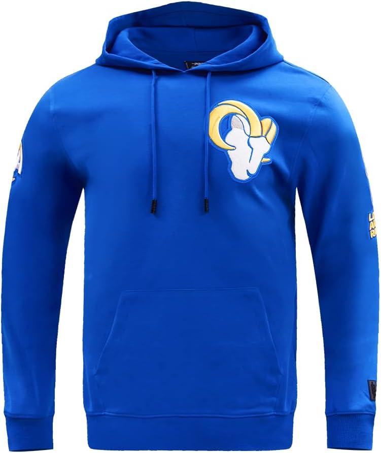image:imagePro Standard Mens NFL Classic Chenille Pull Over HoodieRoyal Blue