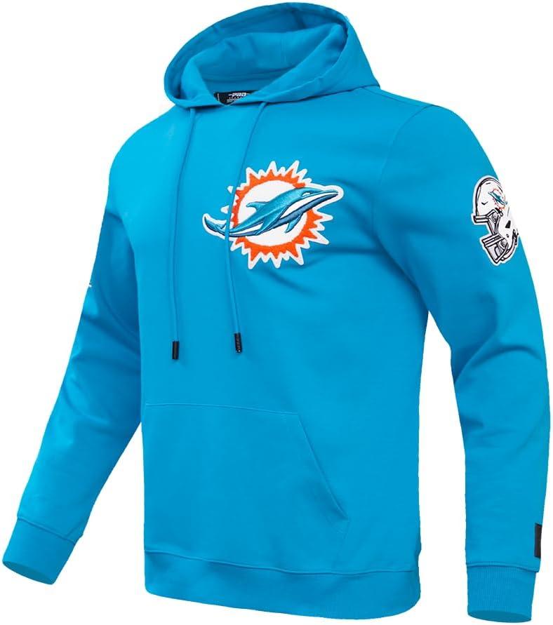 image:imagePro Standard Mens NFL Classic Chenille Pull Over HoodieTeal